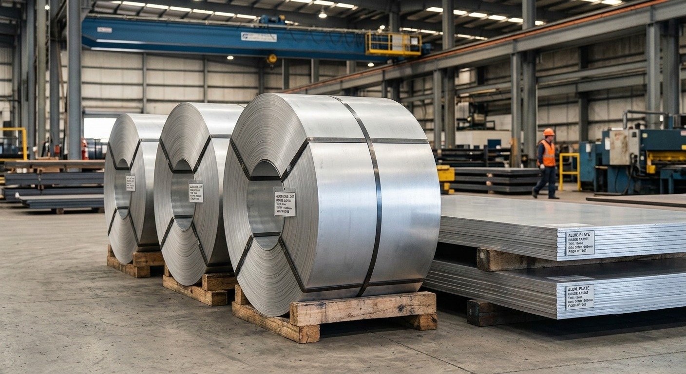 Bobinas y planchas de aluminio